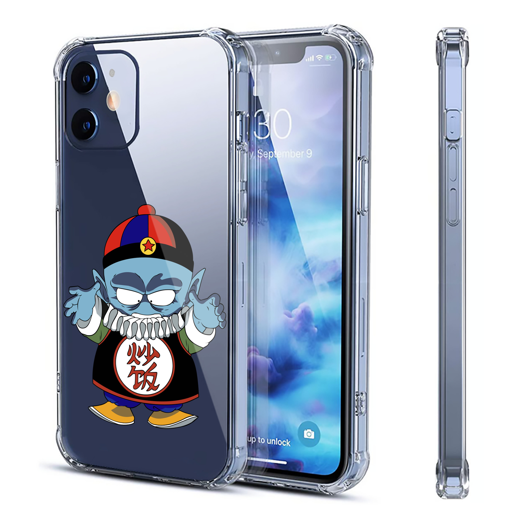 （画像用） ドラゴンボール DRAGON BALL 【iPhone 12シリーズ対応】透明スマホケース（クリアソフトケース）